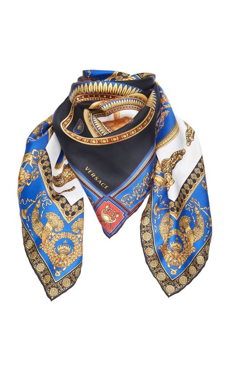 versace scarf mens blue|versace neckties.